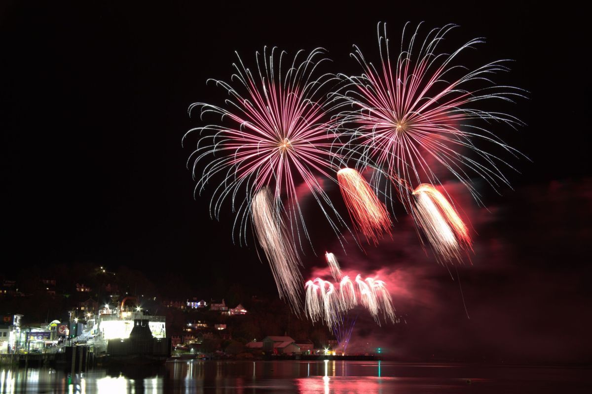 VIDEO: Thousands gathered for dazzling Oban fireworks display