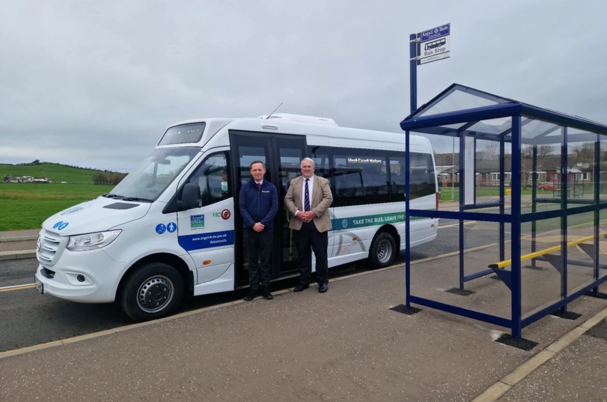 Ding, ding! New bus for Campbeltown ‘Pingo’ service