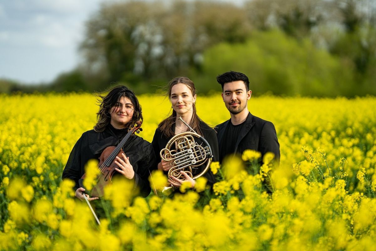 Award-winning musical group Trio Arisonto will perform at Arran High School later this month. Photograph: Trio Arisonto.