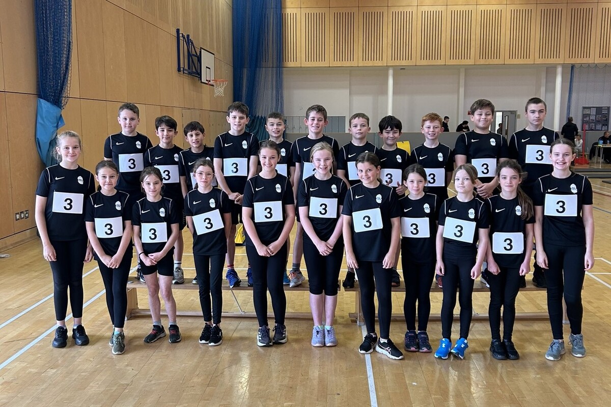 Arran’s young athletes will be competing in the final of the Sports Hall Athletics next month. Photograph: Ross Dobson. 