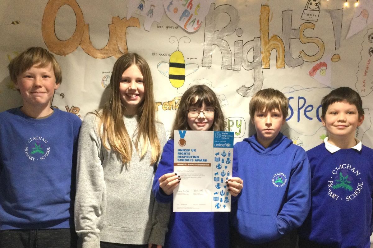 Clachan youngsters ensure ‘no rights are left out!’