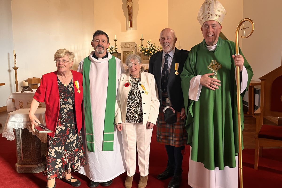 Lochaber parishioners recognised by Pope Francis