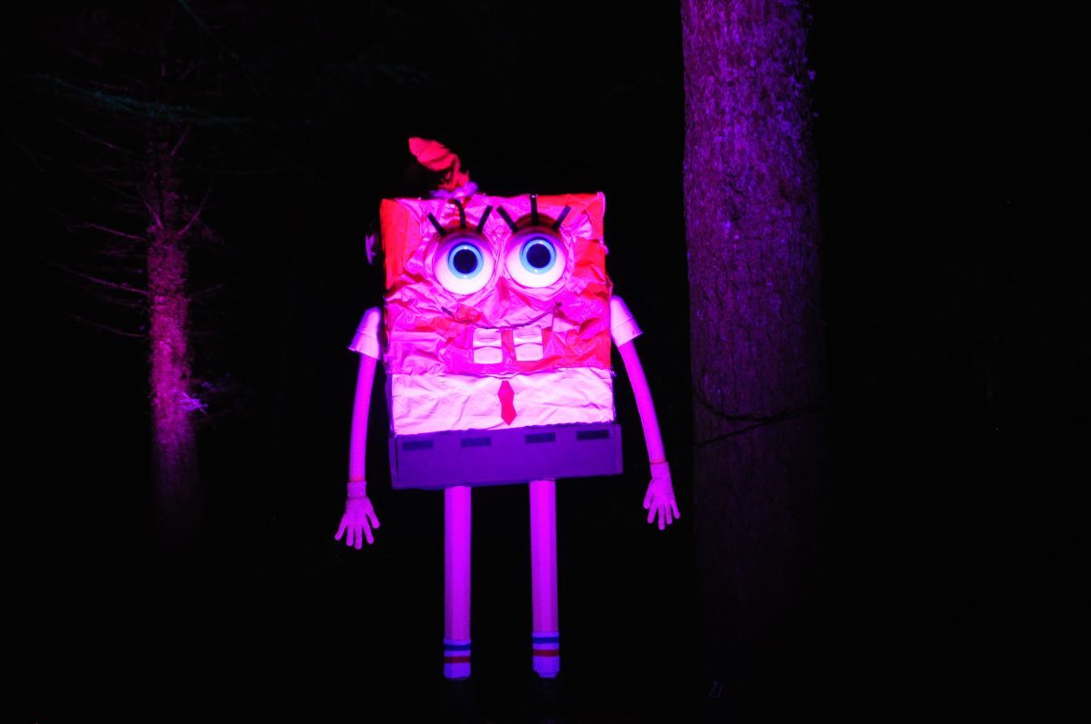 Winter Woods 2024: “Spongebob Square Pants” by Kilninver Primary/ELC.