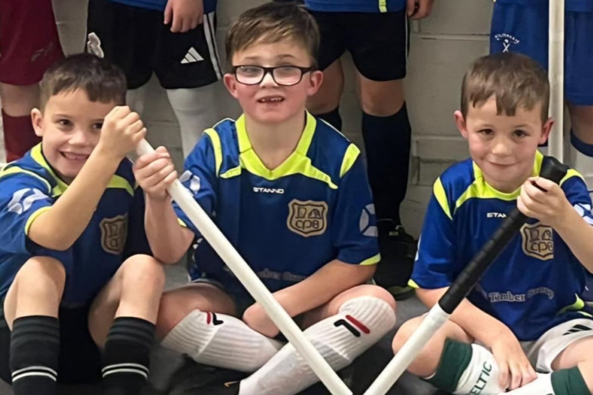 Caol shinty stars shine at primary school festivals