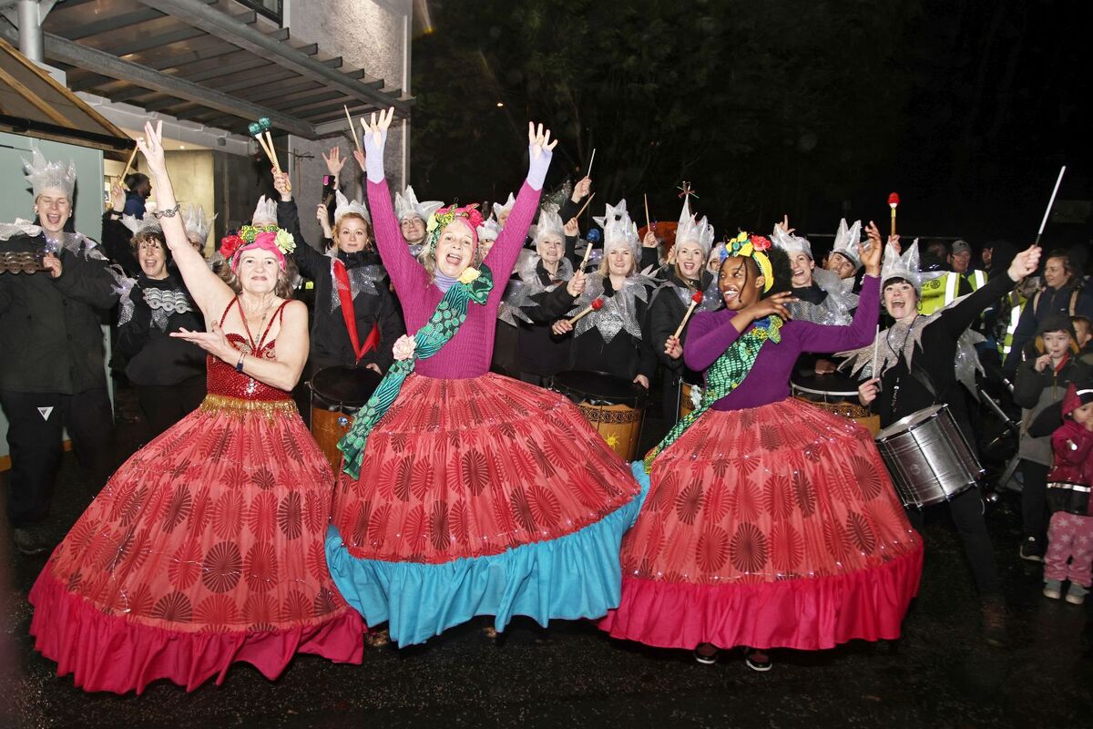 Video: Oban Winter Festival opening parade 2024