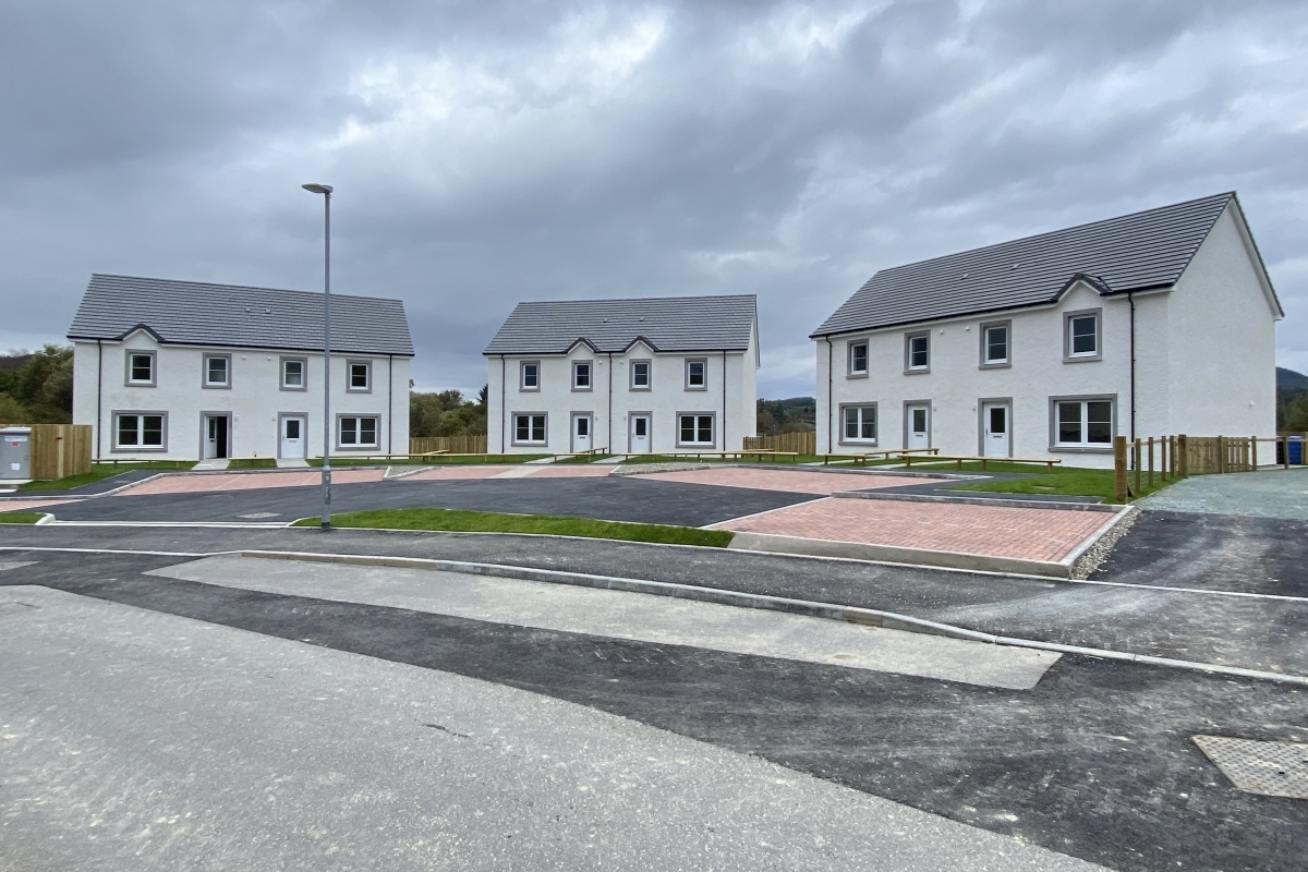 New Cnoc Mor Place affordable housing development opens