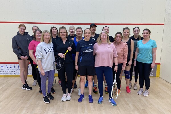 Ravens welcome influx of newcomers to squash team