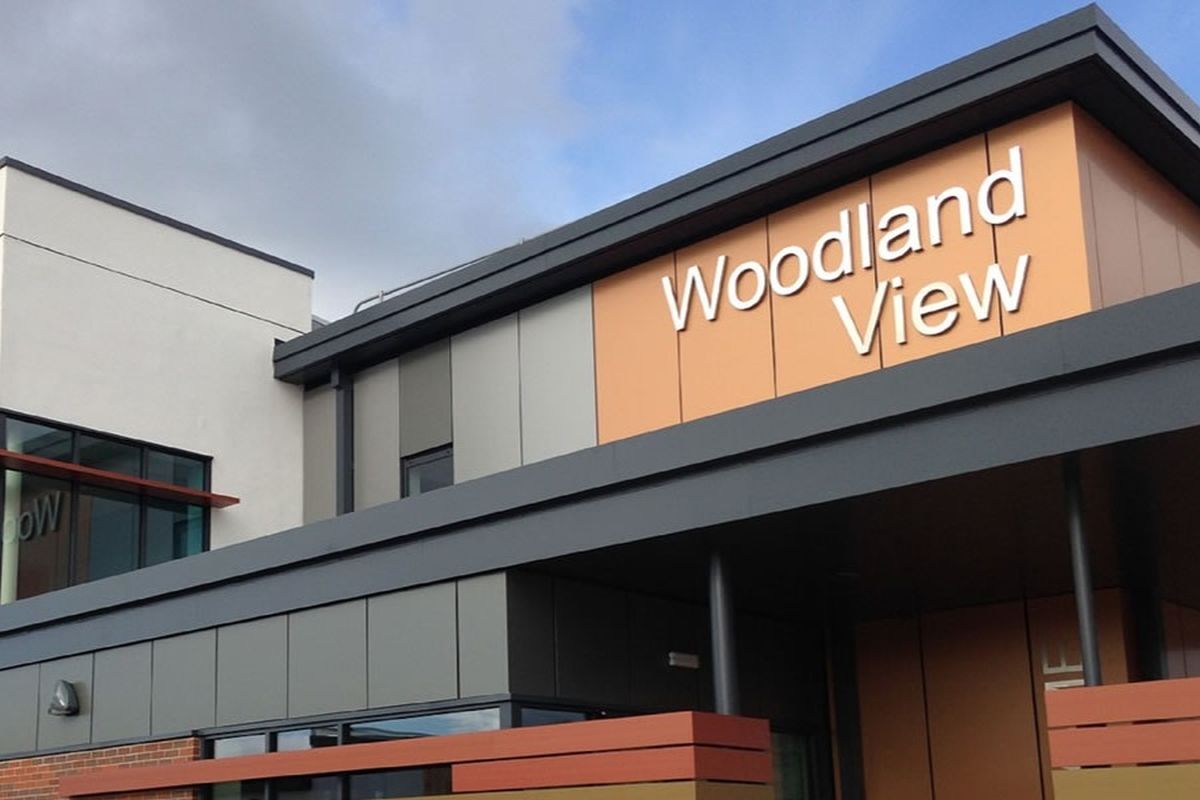 Woodland View Hospital in Irvine delivers inpatient and outpatient mental health services for adults in North Ayrshire. Photograph: NHS Ayrshire and Arran. Woodland View Hospital in Irvine delivers inpatient and outpatient mental health services for adults in North Ayrshire. Photograph: NHS Ayrshire and Arran.