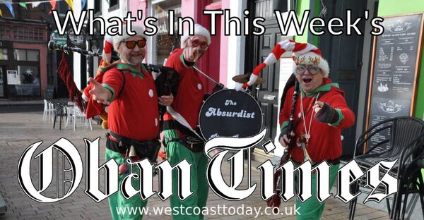 What's In This Week's Oban Times? - 20th November 2024