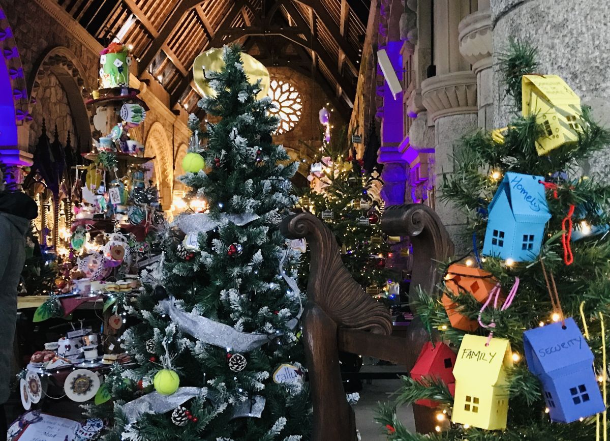 Twinkle, twinkle lots of trees at St Conan's Kirk 2024 Christmas Tree Festival.