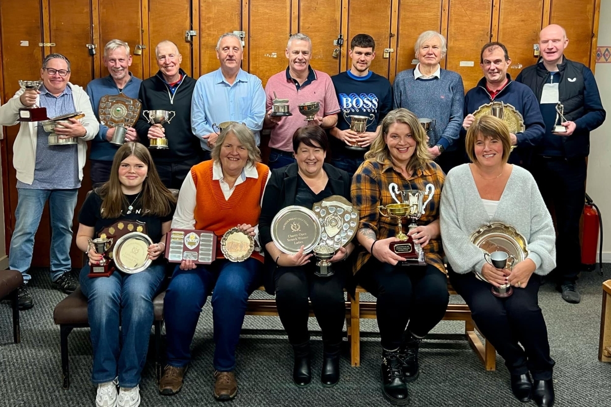 Lochgilphead Golf Club celebrates the season's achievements