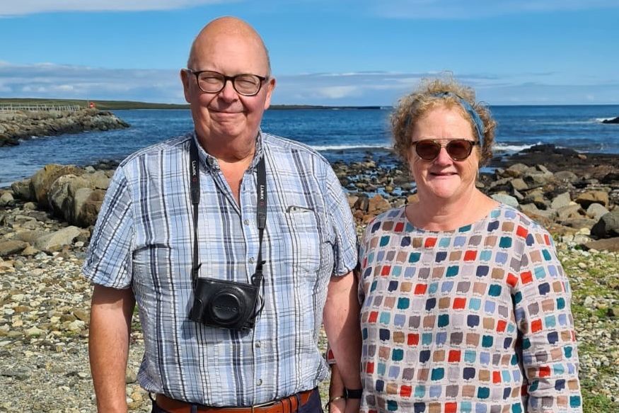 Josephine and Martin Cousland, who lost their lives in the head-on collision.