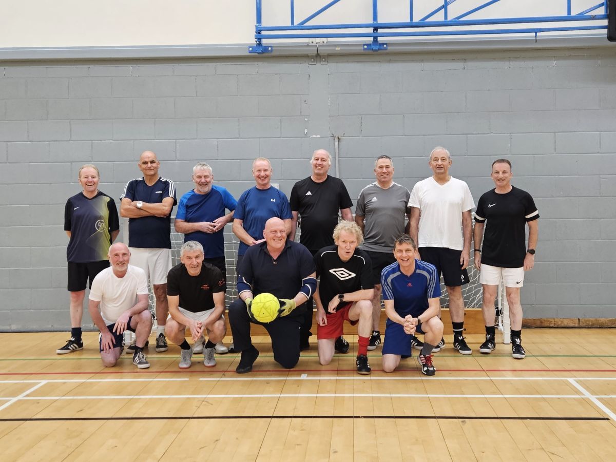 Walking football club’s goal for men's mental health