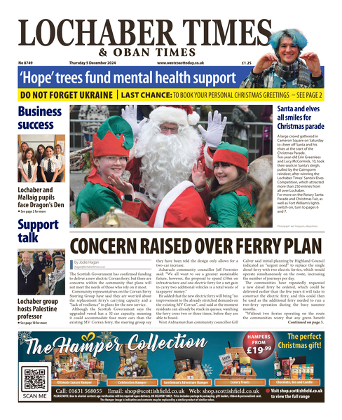 Lochaber Times 5th December, 2024