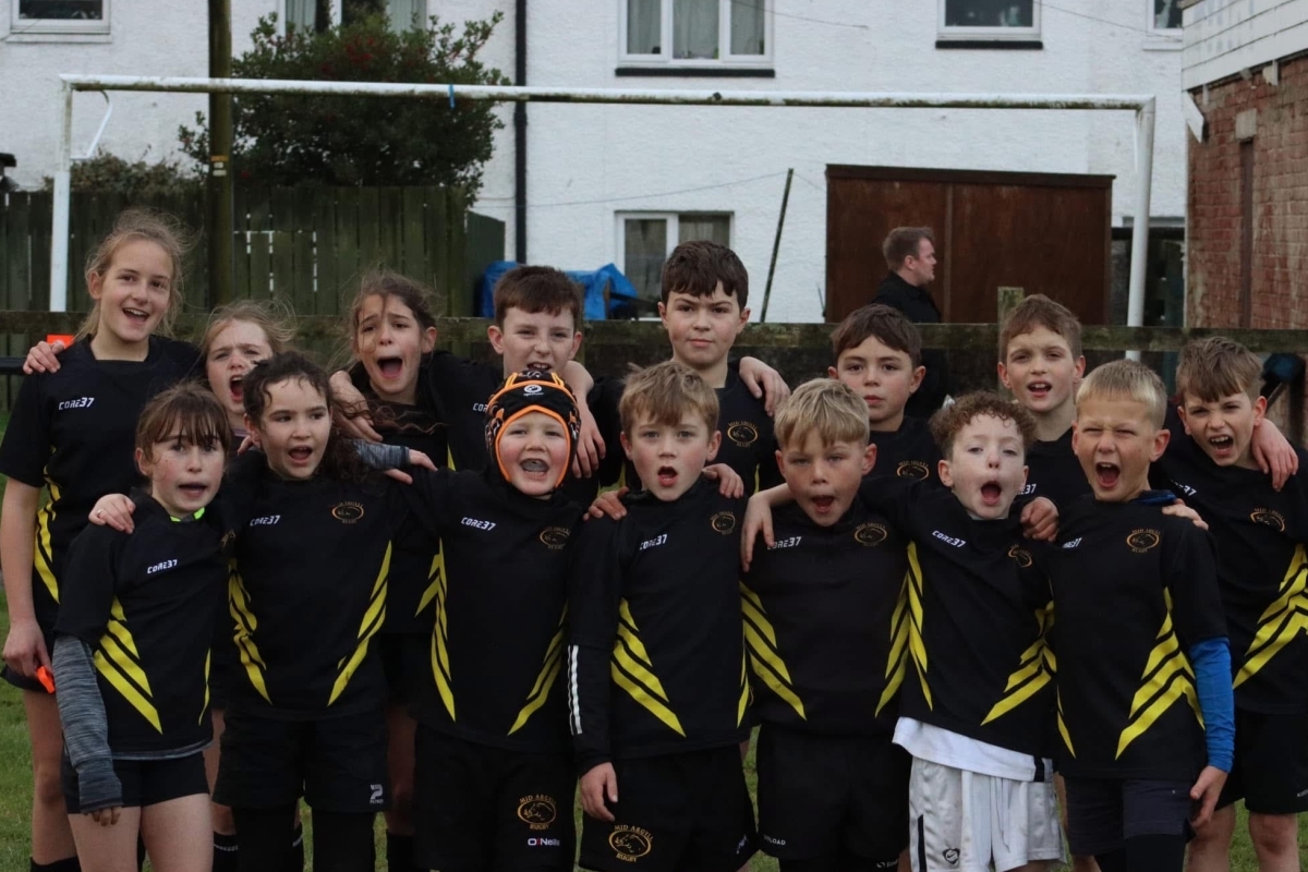 Youngsters lead the pack at Mid Argyll RFC