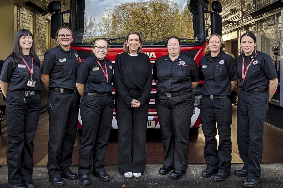 Female firefighters' vital roles in their communities are celebrated