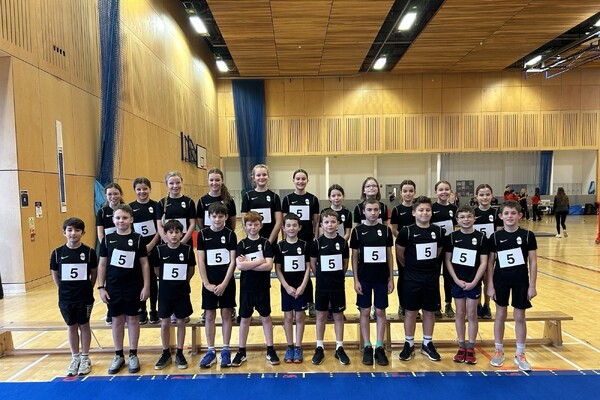 Island pupils secure a podium finish at Sports Hall Athletics