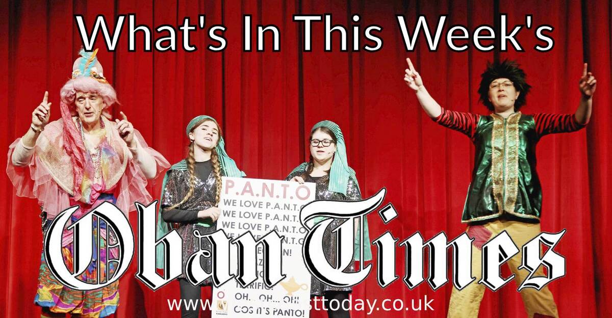 What's In This Week's Oban Times? - 11th December 2024