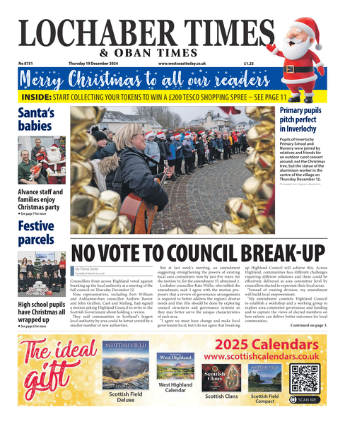 Lochaber Times 19th December, 2024