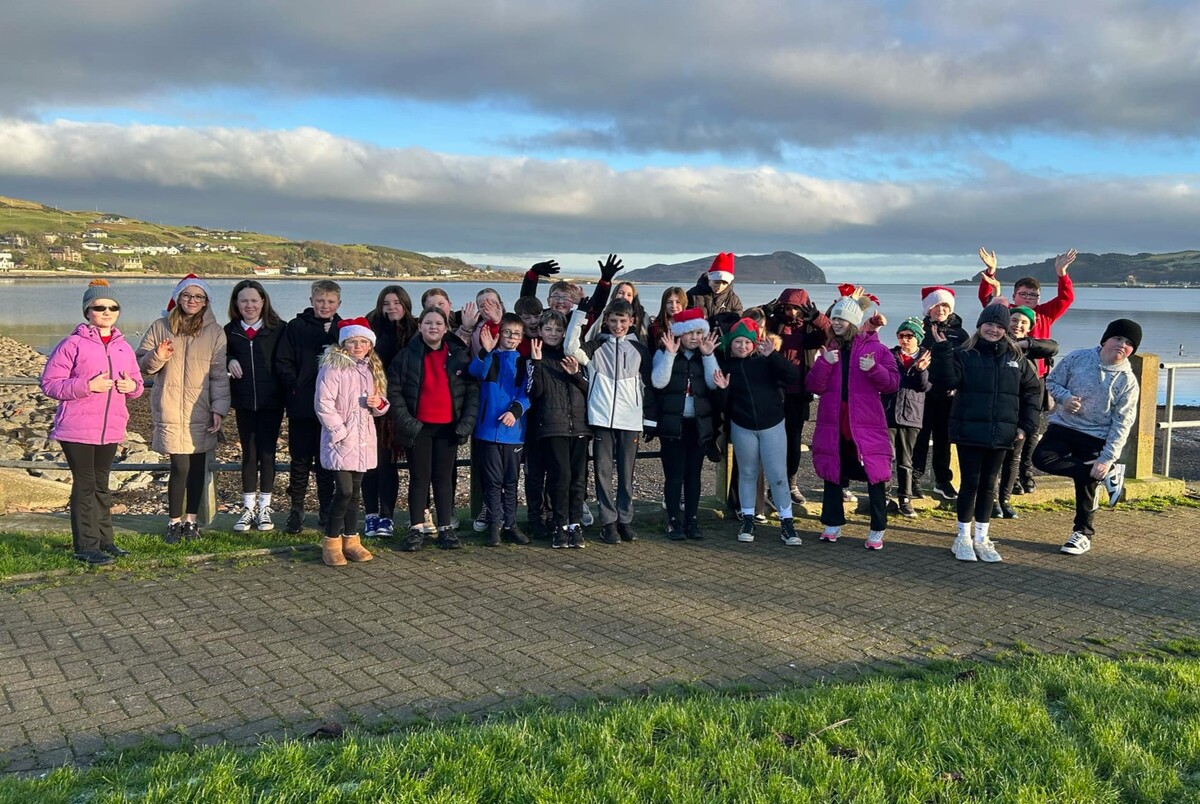 Primary pupils get active in the name of Santa