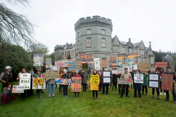 Argyll's 'tourist tax' will be 'running a free campaign for Visit Ireland', say protestors before council vote