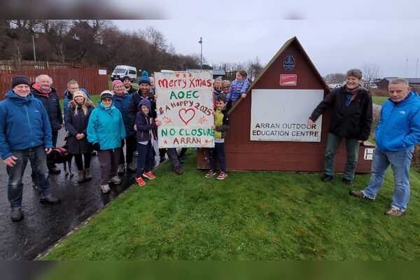 Community campaign launched to save Arran Outdoor Education Centre