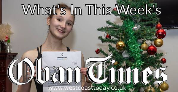 What's In This Week's Oban Times - 18th December 2024