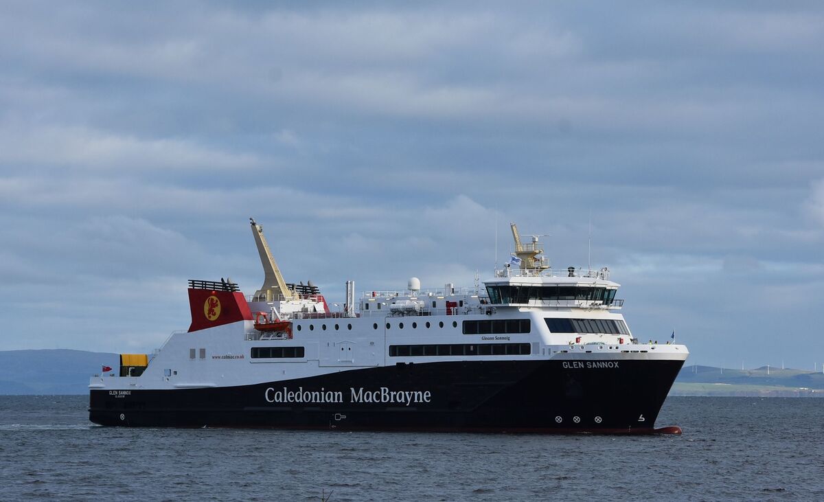 MV Glen Sannox will begin operating on the Arran route on Monday January 13 2025.