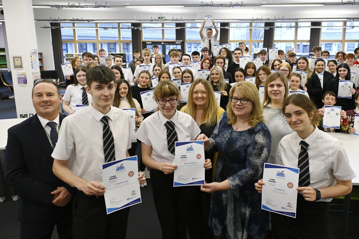 Saltire Awards for Lochaber's young volunteers