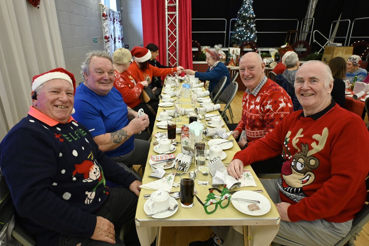 Dining out for Christmas in Caol