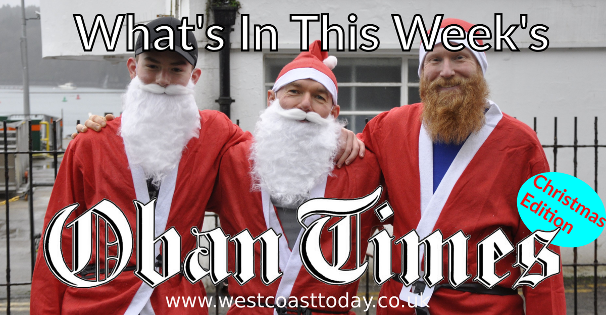 What's In This Week's Oban Times? - 23rd December 2024