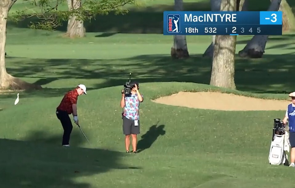 Steady showing from Bob MacIntyre in Sony Open