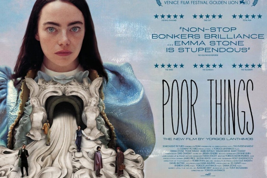 Corrie Film Club’s January offering will be a screening of Poor Things, directed by Yorgos Lanthimos.