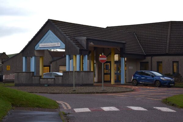 Campbeltown Hospital's "very dedicated" workforce is said to be under a lot of pressure due to staff shortages.