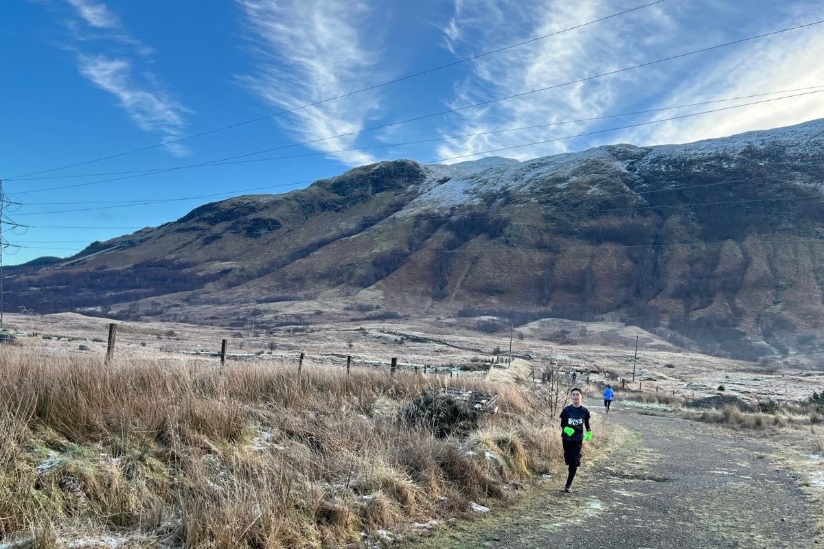 Perfect conditions as Lochaber Athletic Club juniors step out for new year