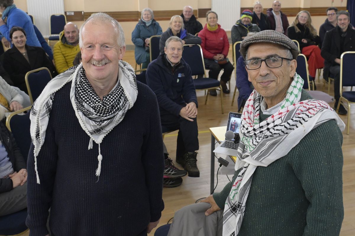 Lochaber group champion Nobel nomination for visiting Palestinian professor