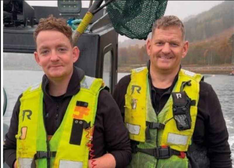 Father and Son Make History as Mowi Farm Managers at Laga Bay and Kingairloch