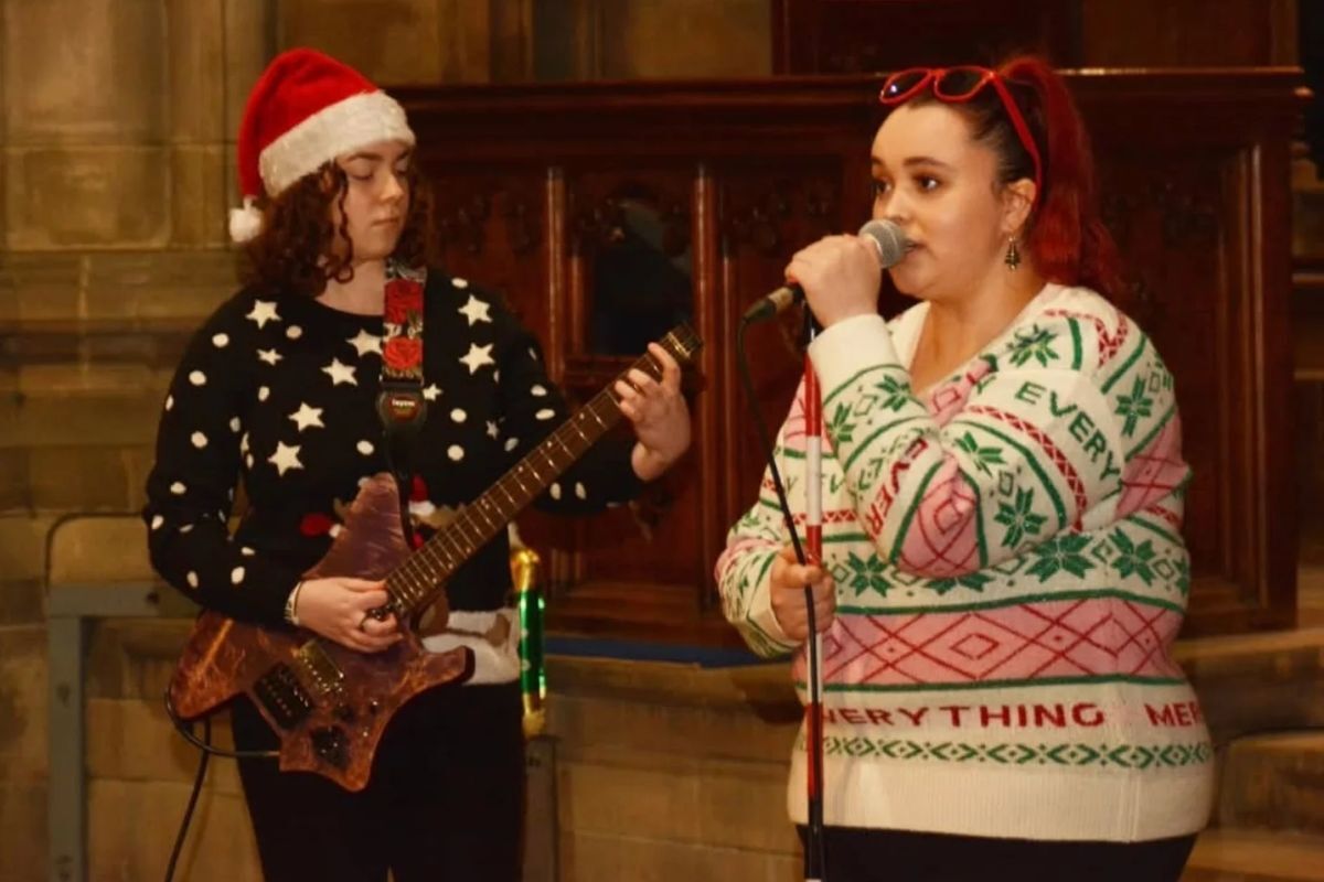 Markus Leimains and Grace Watson performed at the charity concert in Paisley Abbey, to raise money for Rainbow Valley.