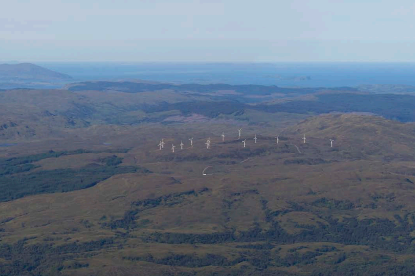 12 200m turbines and battery storage planned near Oban