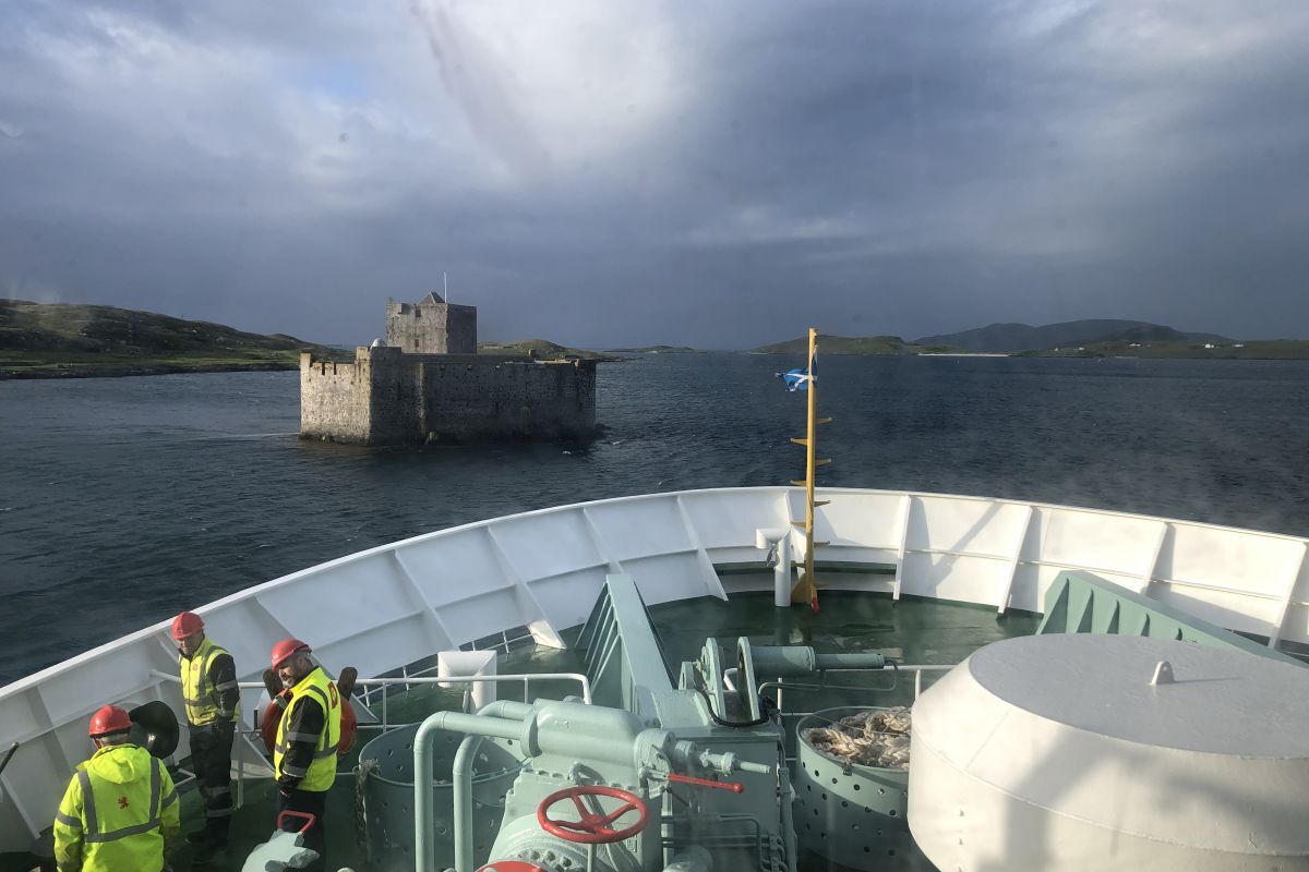 Reader Joy Blakeney sent us this photograph of Kisimul Castle, Barra, which she took on June 4 as she was leaving the island on the fiorst ferry out of Castlebay. Reader Joy Blakeney sent us this photograph of Kisimul Castle, Barra, which she took on June 4 as she was leaving the island on the fiorst ferry out of Castlebay.