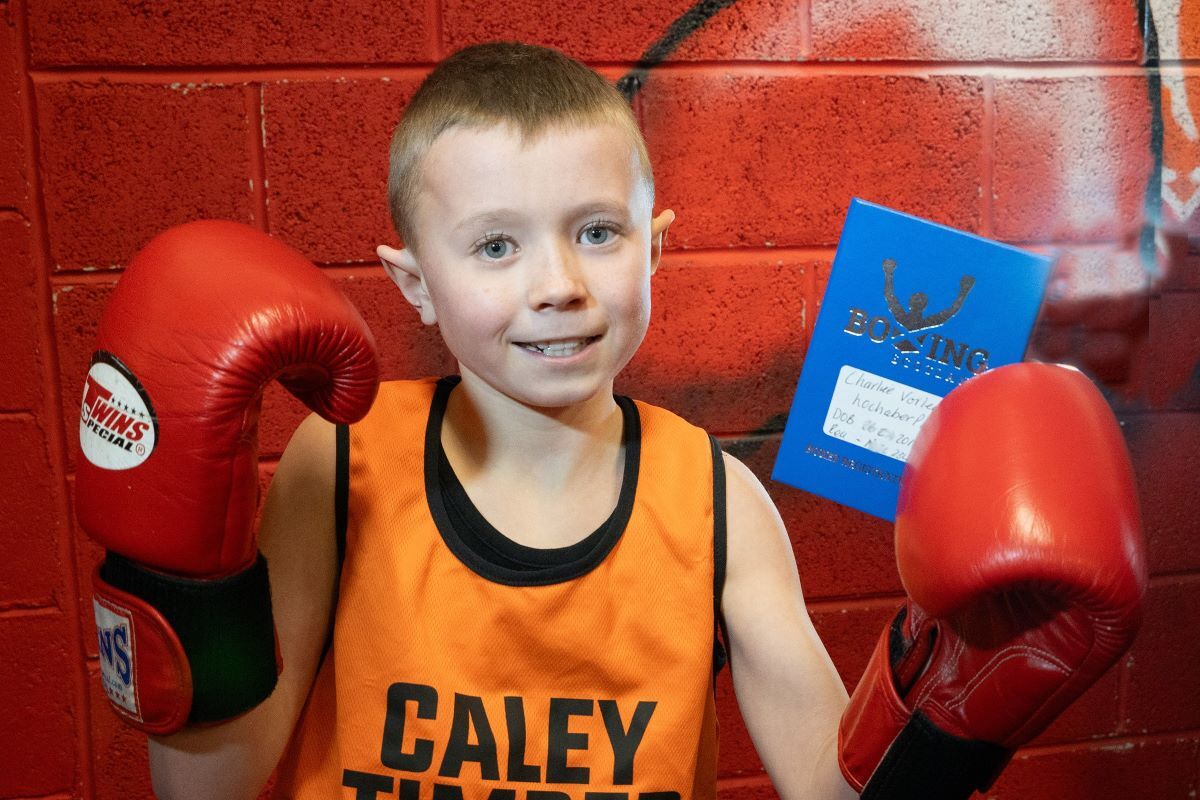 Powerhouse Charlie claims youngest boxer in Lochaber title