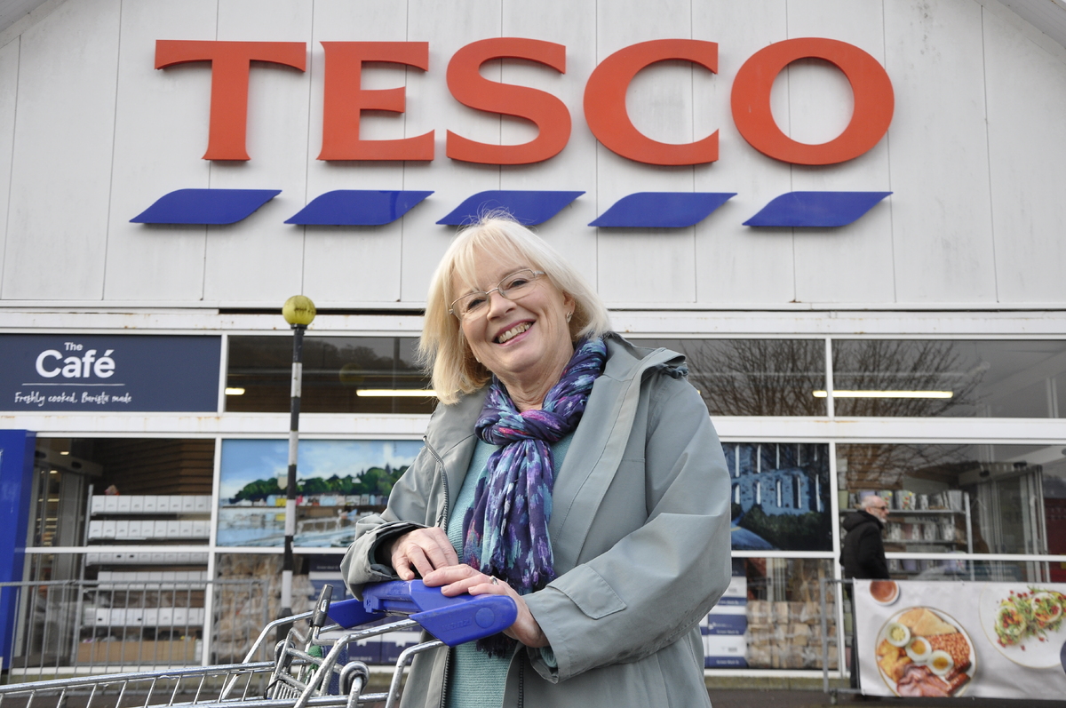 Shop till you drop: Tesco shop winner's generosity shines through