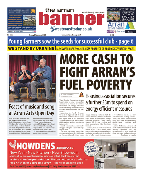 Arran Banner 24th January 2025