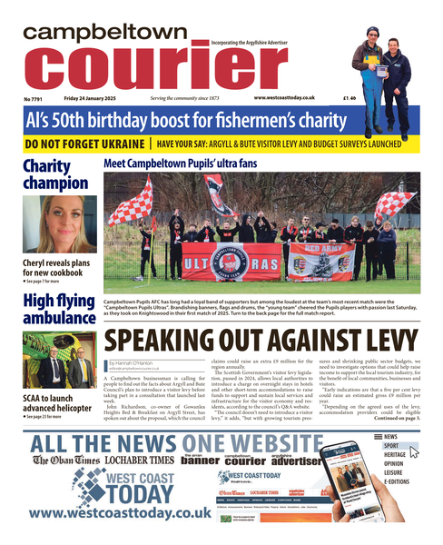 Campbeltown Courier 24th January 2025