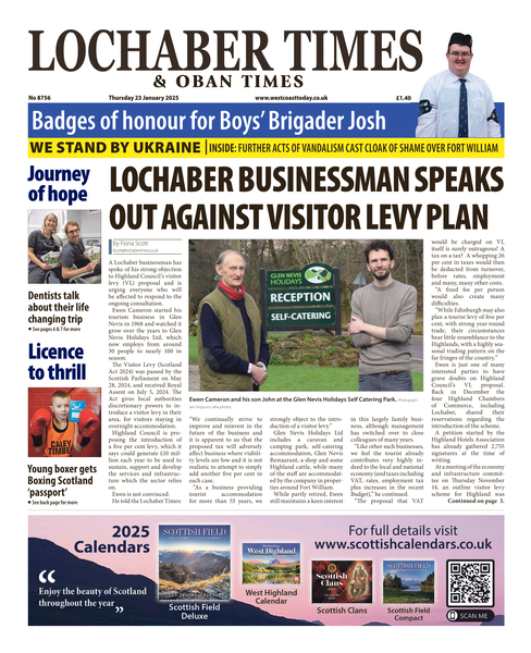 Lochaber Times 23rd January, 2025