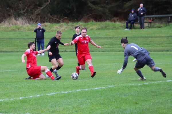 Pupils celebrate away win against Glasgow side