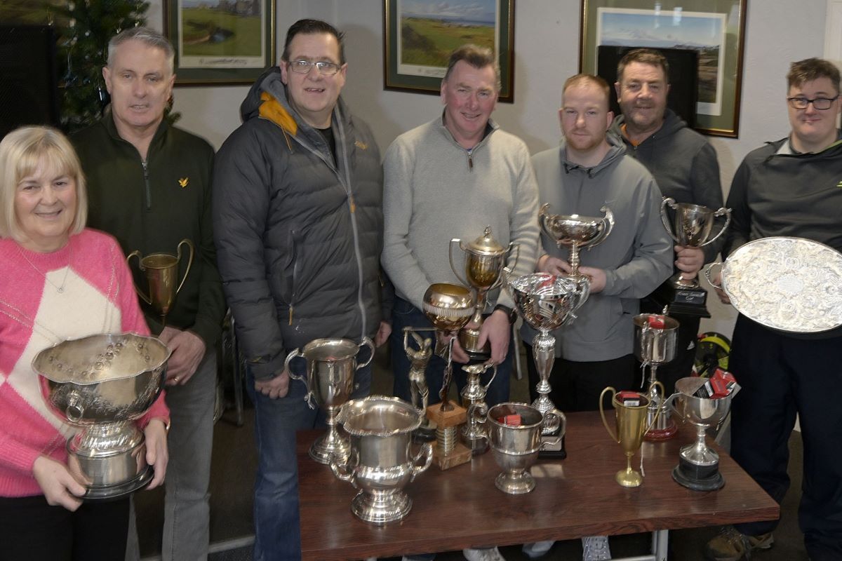 Prizes galore at Fort William Golf Club's annual awards ceremony