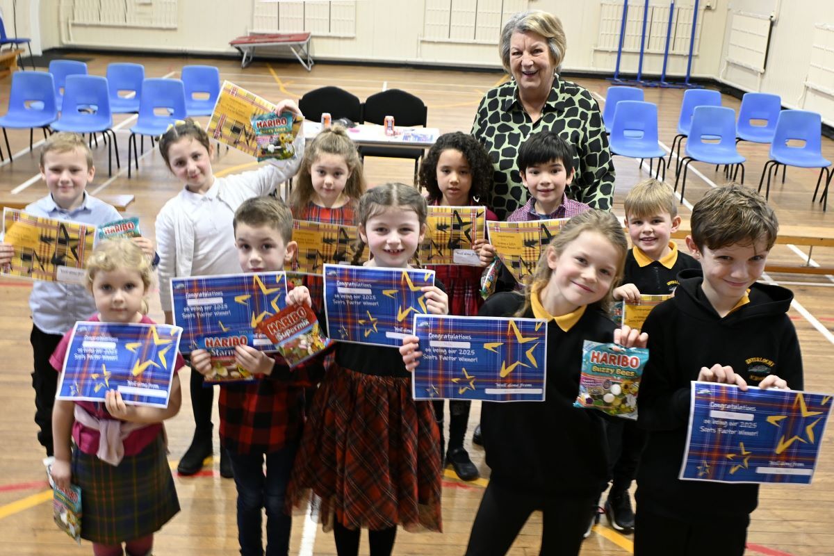 Inverlochy Primary pupils have the gift of the gab at Great Scot recital