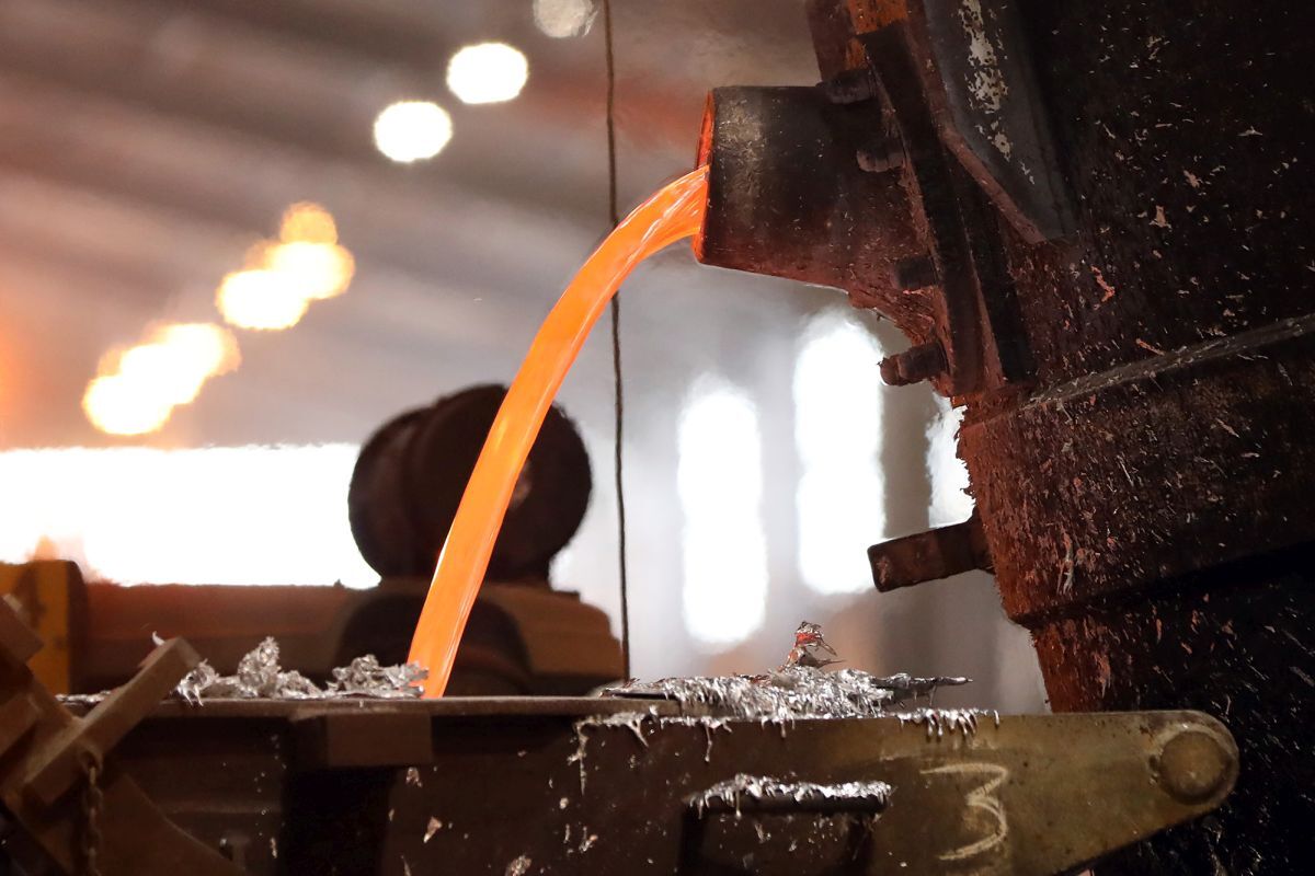 Attendees will get the chance to tour the smelter as part of the careers event. Photograph: Alvance British Aluminium.