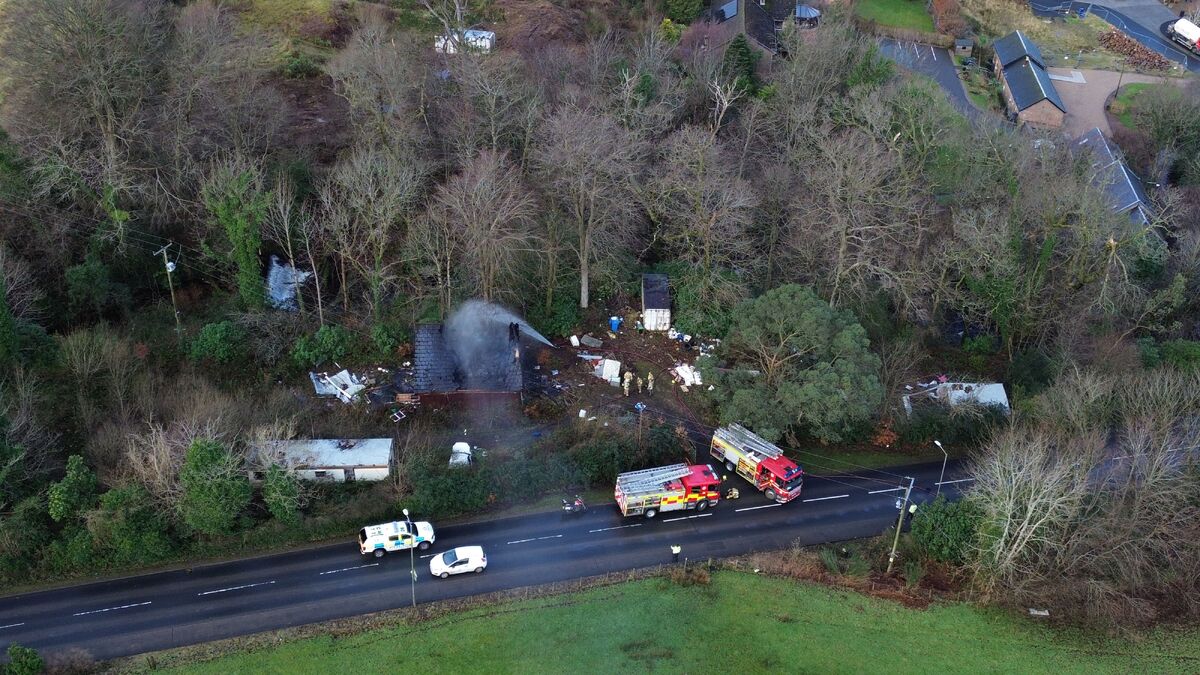 Old Brodick Nursery razed by early morning fire